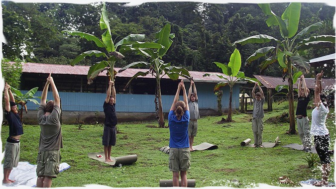 A day in the life yoga basecamp - Pure Life Adventure in Costa Rica